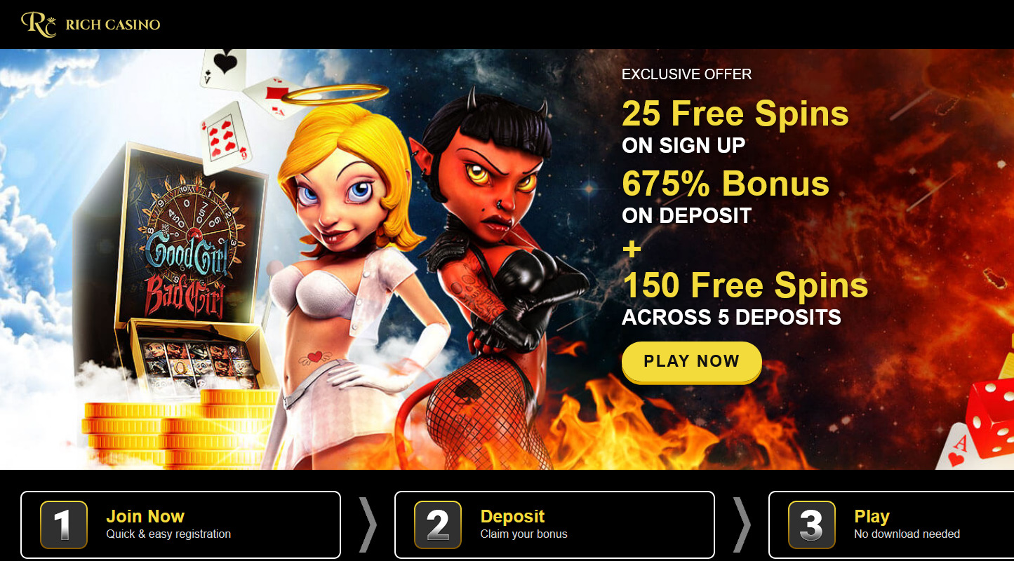 EXCLUSIVE OFFER 25 Free Spins ON SIGN UP 675%
                                                          Bonus ON
                                                          DEPOSIT + 150
                                                          Free Spins
                                                          ACROSS 5
                                                          DEPOSITS